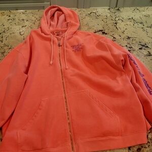 Hog's Breath Saloon Hoddie florescent pink orange